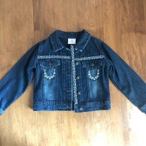 Hanna Andersson Jean Jacket, girls 6-7